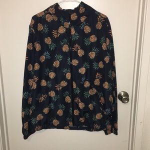Cute pineapple windbreaker/rain jacket!